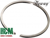 Поршневое кольцо Hyway D48 для бензопил Oleo-Mac 962, 965, Efco 162, 165, Хивей (PR000041)